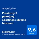 Prostorny 3 Pokojovy Apartman S Dvema Terasami