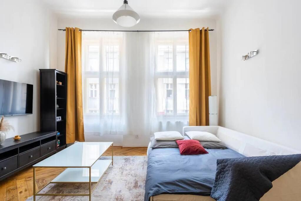 Apartment Spacious With Balcony At Wenceslas Sq *
