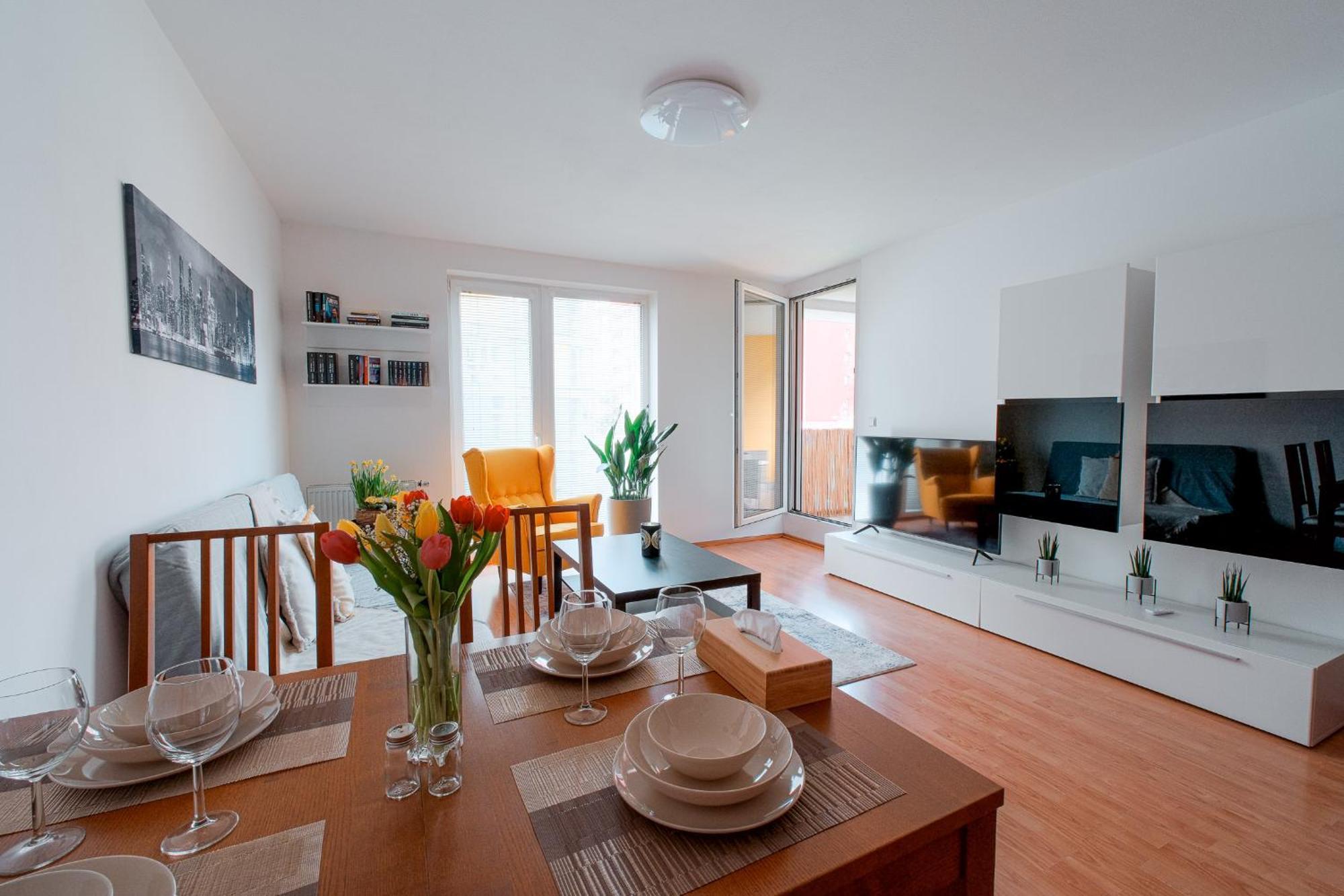 Apartment U Metra, 4 Hoste, Parking Free, Blizko O2 Arena Prague