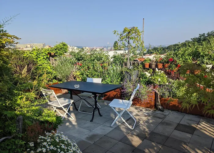Guestrooms, Rooftop With Garden, Spacious Living Room, Character And Fireplace
