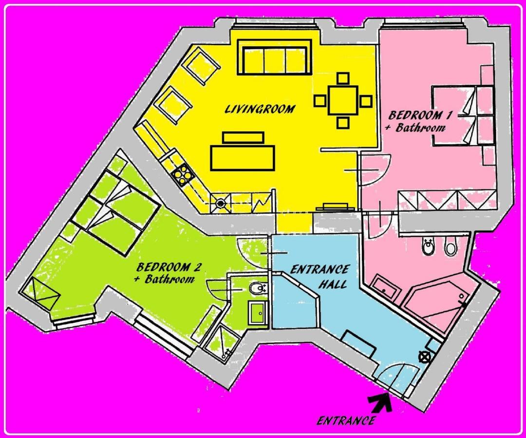 Apartment Downtown Luxury - Centre