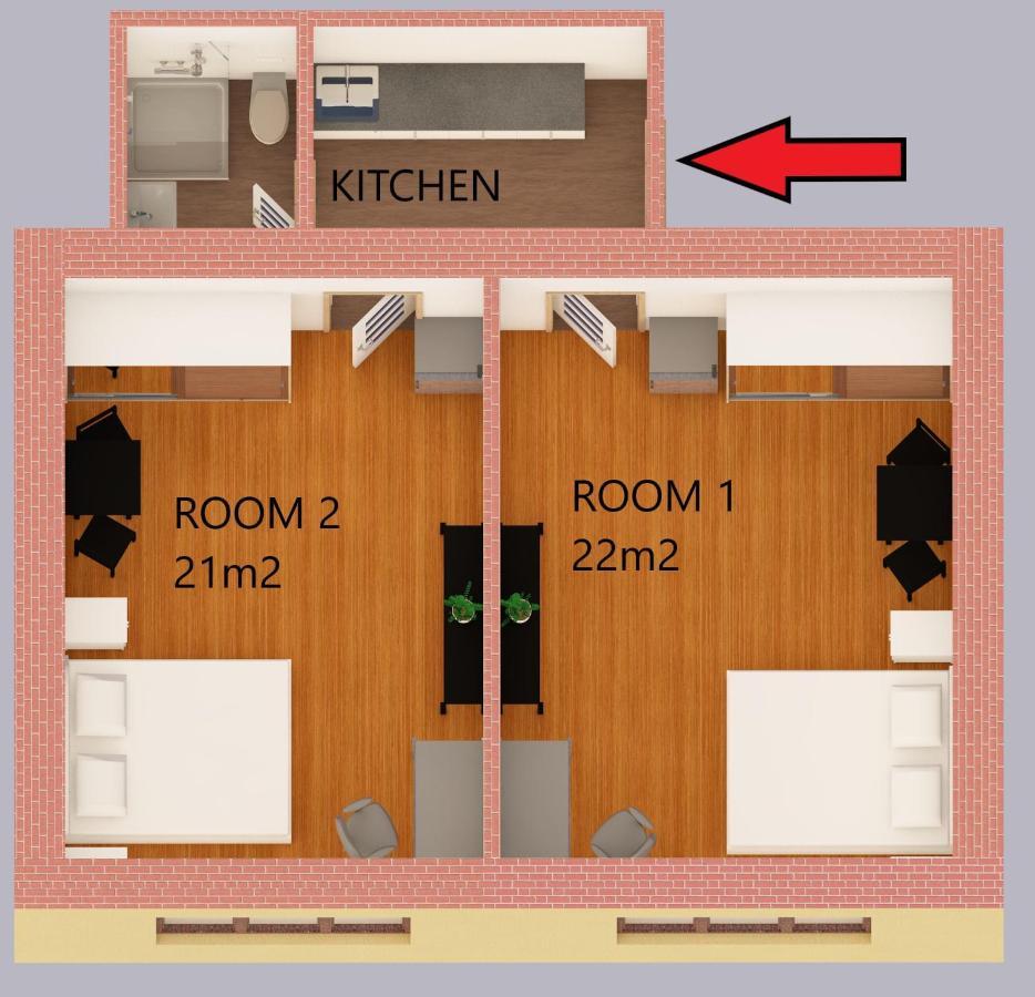 Světlý Prostorný Byt V Karlíně Apartmán *