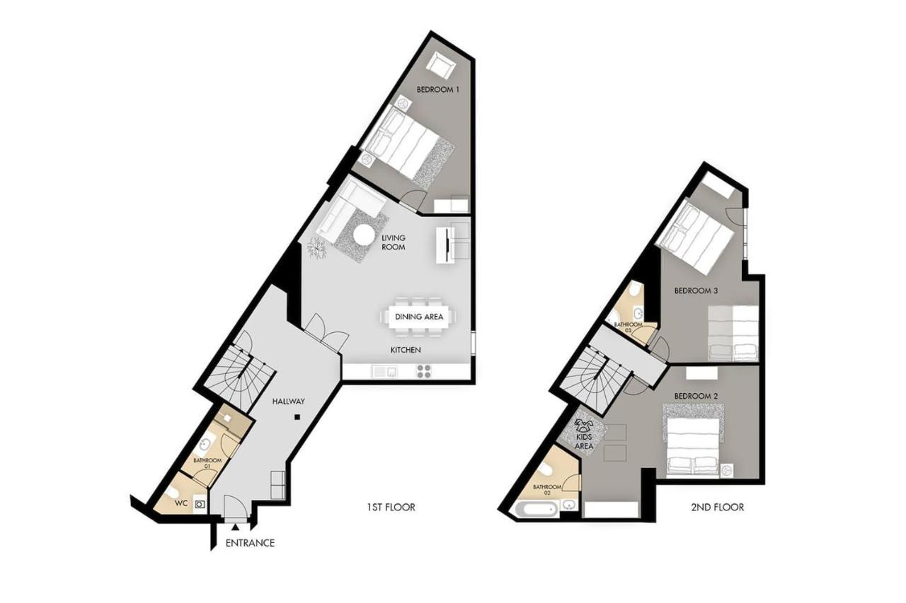 Klimentska Cartoon Apartment Prag