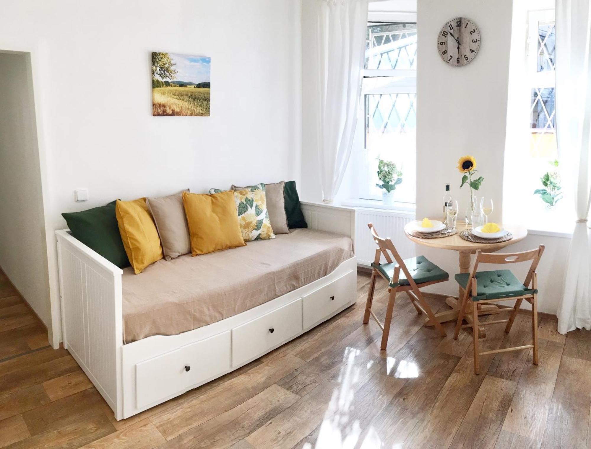 Privat bolig With Double Bed In Zizkov - Shared Bathroom