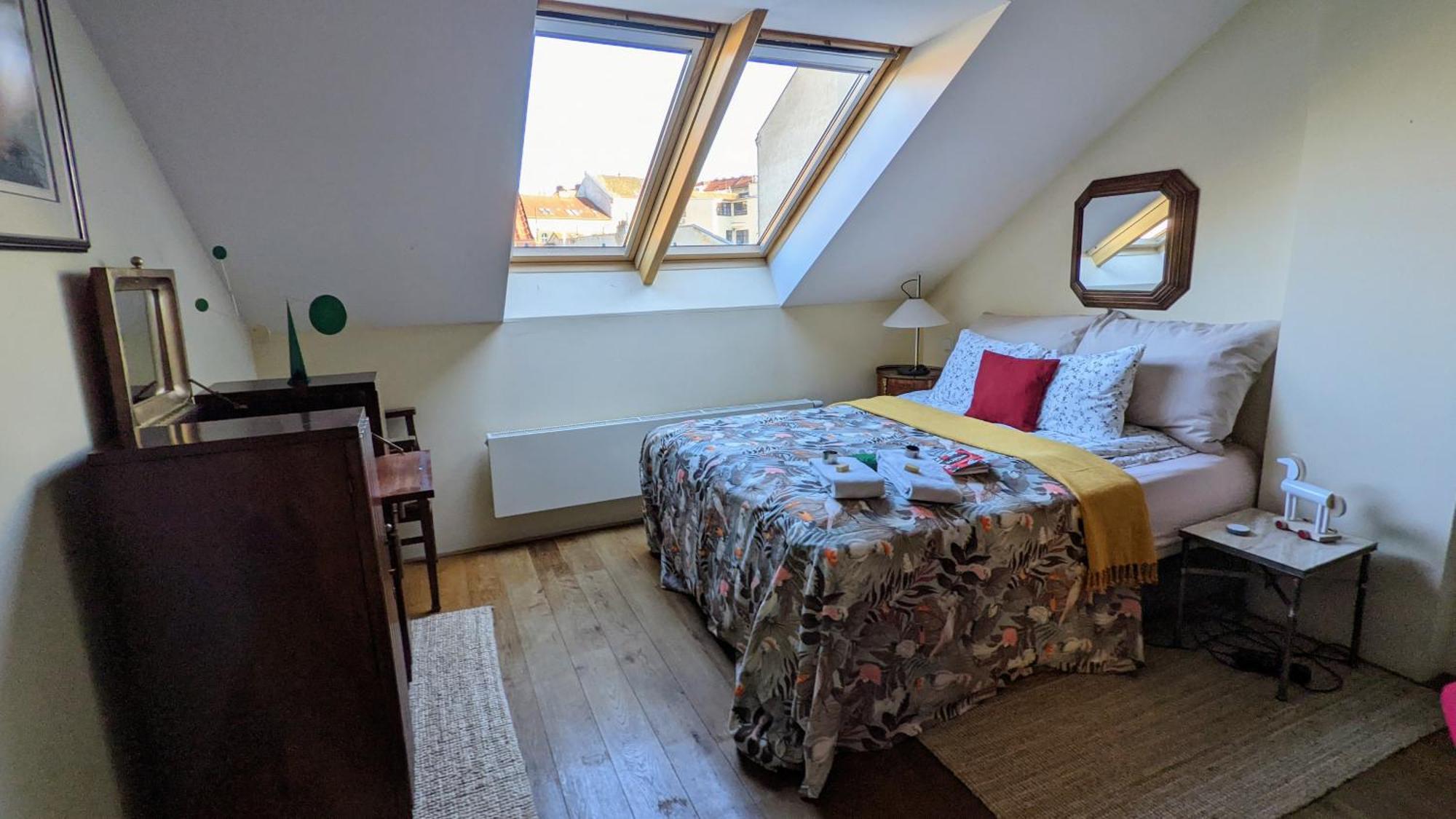 Guestrooms, Rooftop With Garden, Spacious Living Room, Character And Fireplace Prag