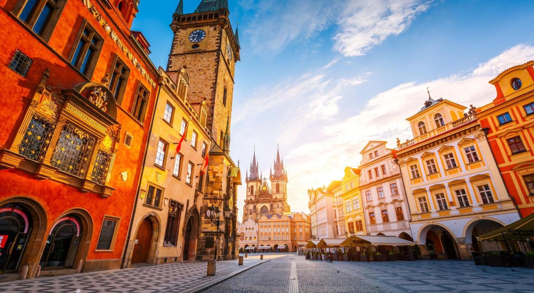 With 4 Bedrooms Apartment Prague