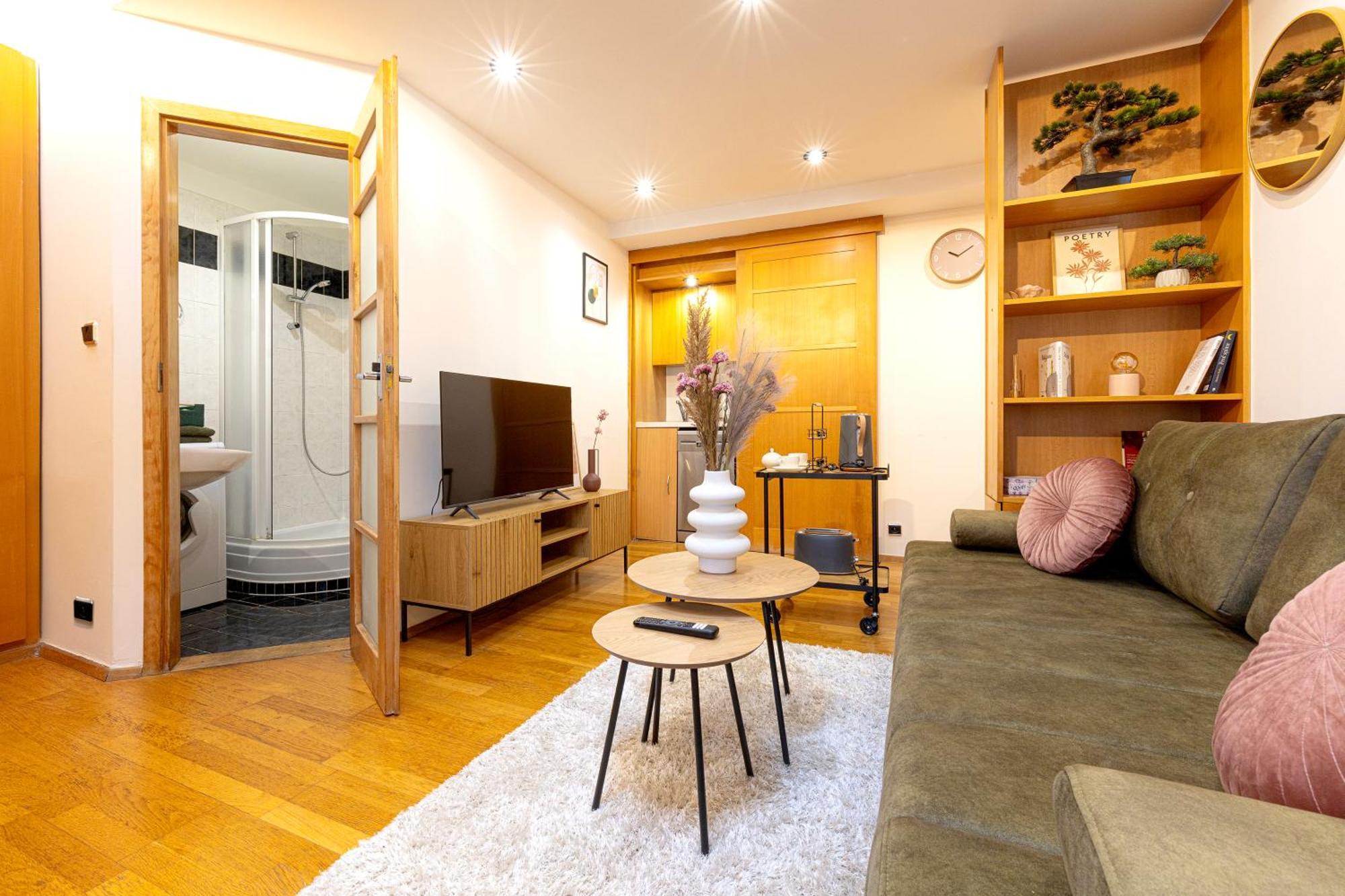 Apartment The Wenceslas Loft Prag