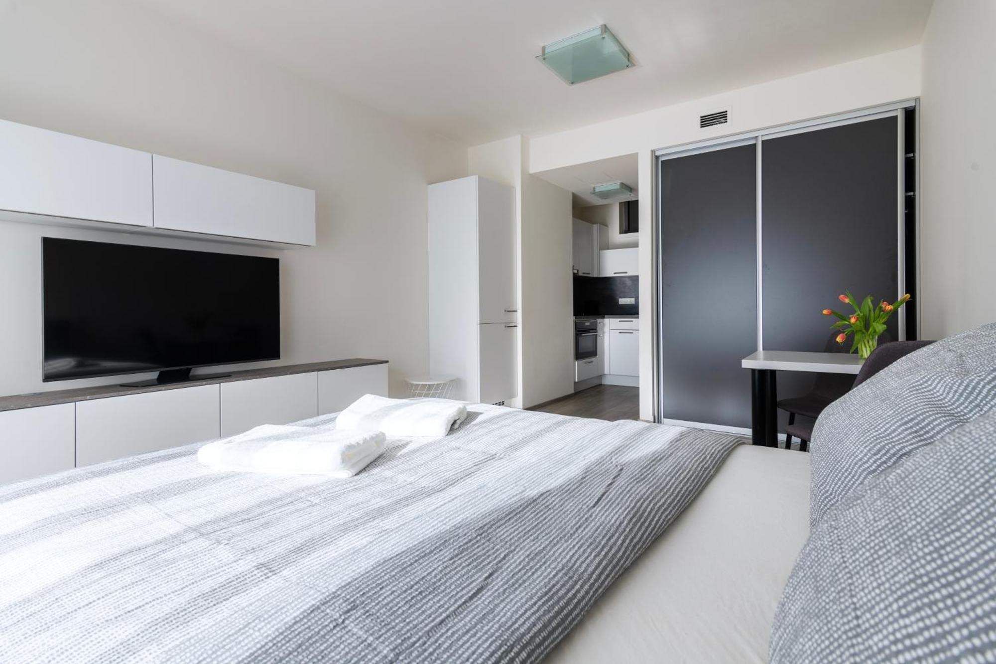 Apartmán 12 Min Centrum, 200mb Wifi, Onsite Supermarket