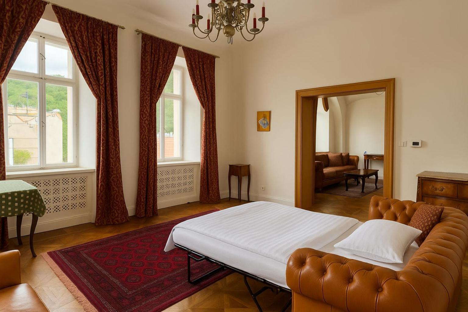 Apartment Beneath Castle Where Mozart Performed
