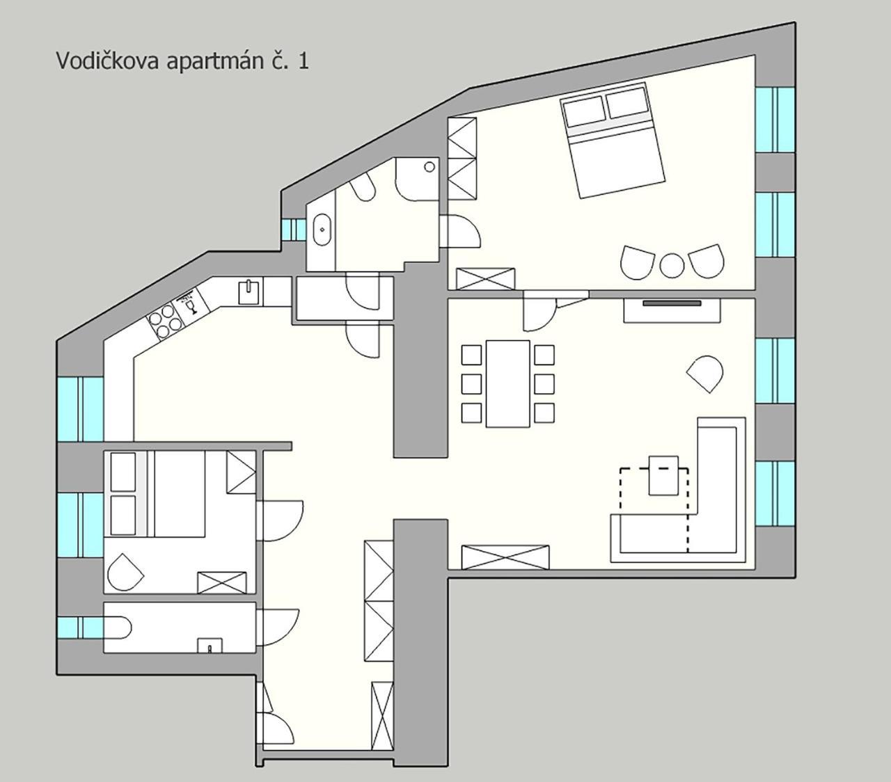 Vodickova 11 Apartment