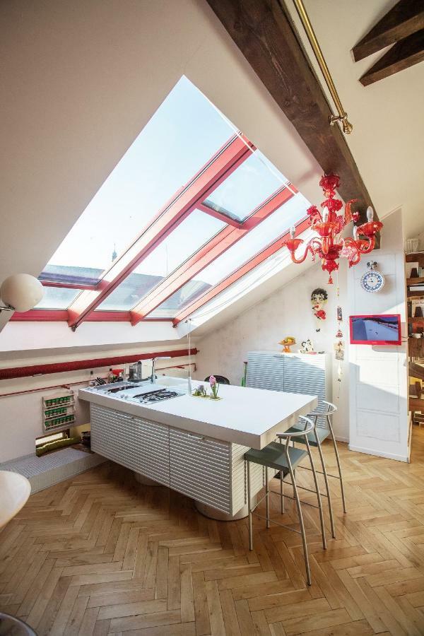 Unique Luxury Loft With Terrace In Old Town Apartment