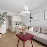 Limewash Apartment In Vrsovice District