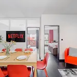 Apartments With Large Balcony, Parking Prague