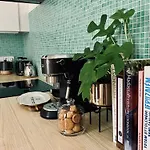 Green Balcony & King Size Bed