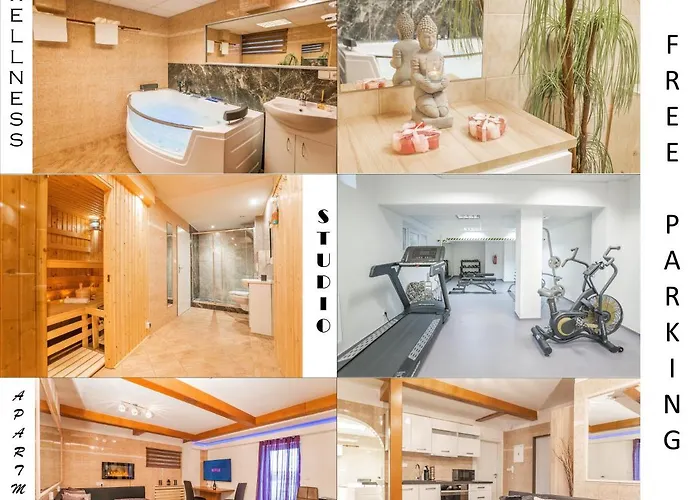 Wellness Studio! Finnish Sauna, Whirlpool, Gym & More!