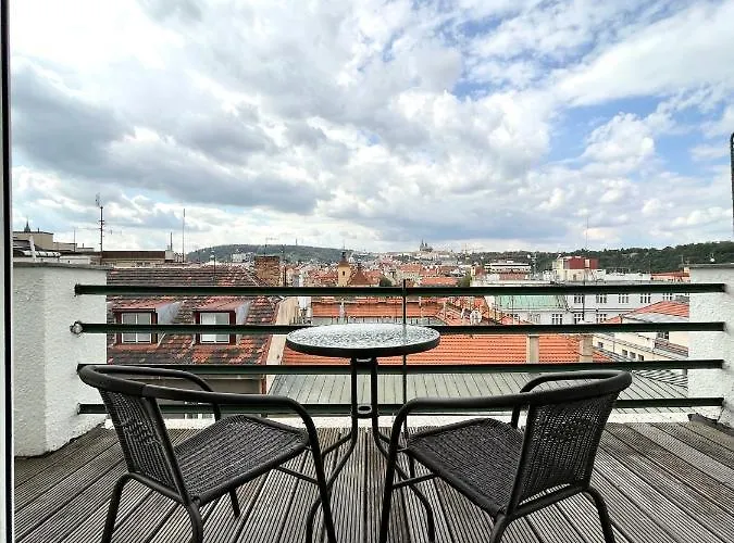 Hradebni - Terrace Apartments In The Old Town