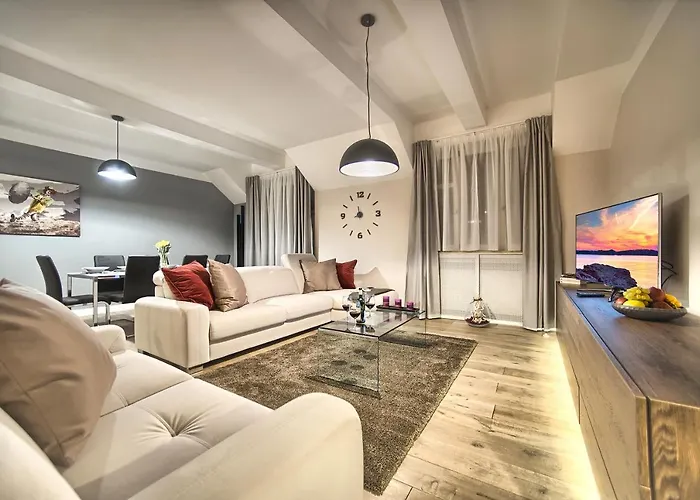 Exclusive 2 Bedroom Apartment Old Town - 2 Baths, Balcony And View - By Prague City Apartments