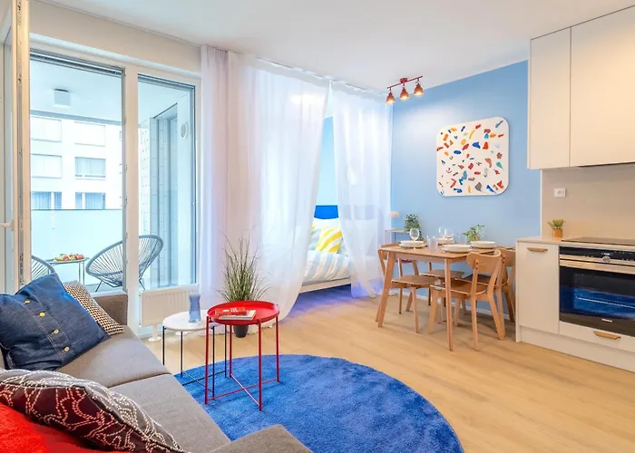 Colorful Apartment - Balcony, Free Parking, By Gravity Prague