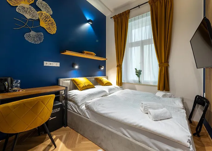 Modern Urban Room In The City Center Of Prague