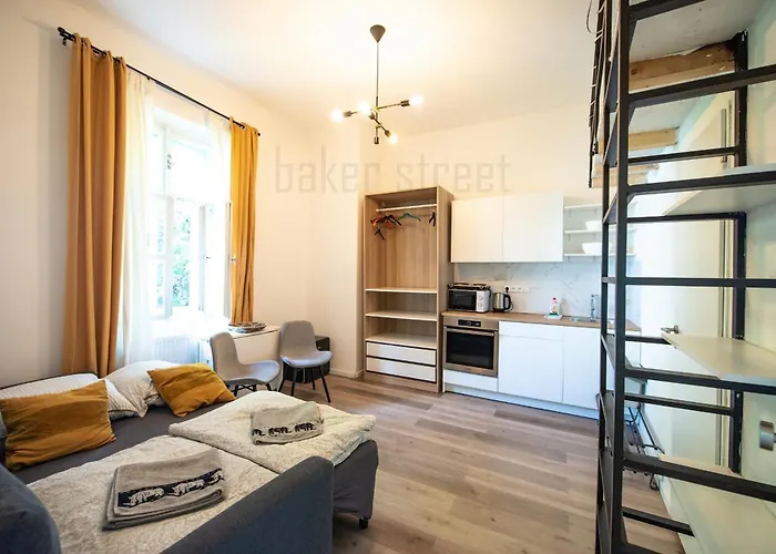 Storey Apartment Close To Metro Palmovka