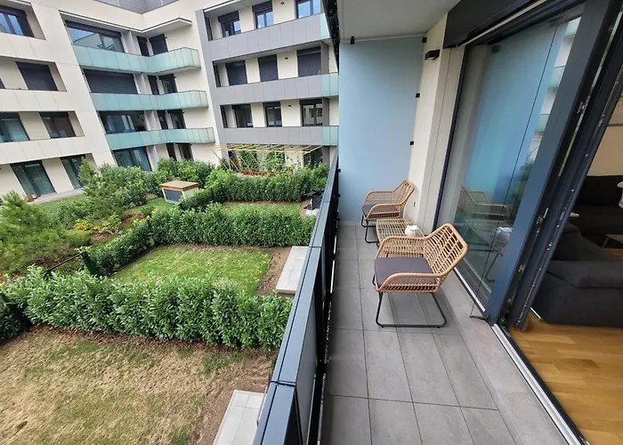 Newly Built Apartment With Balcony, Ac And Free Indoor Garage