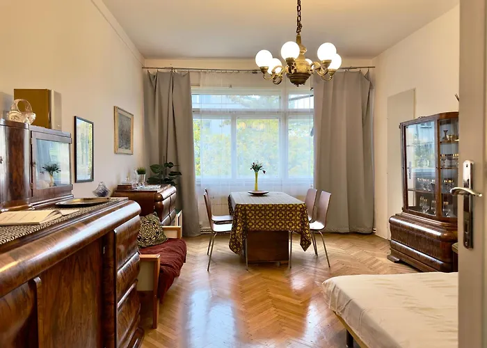 Apartment Sedlcanska - You Will Save Money Here - Equipped With Antique Furniture