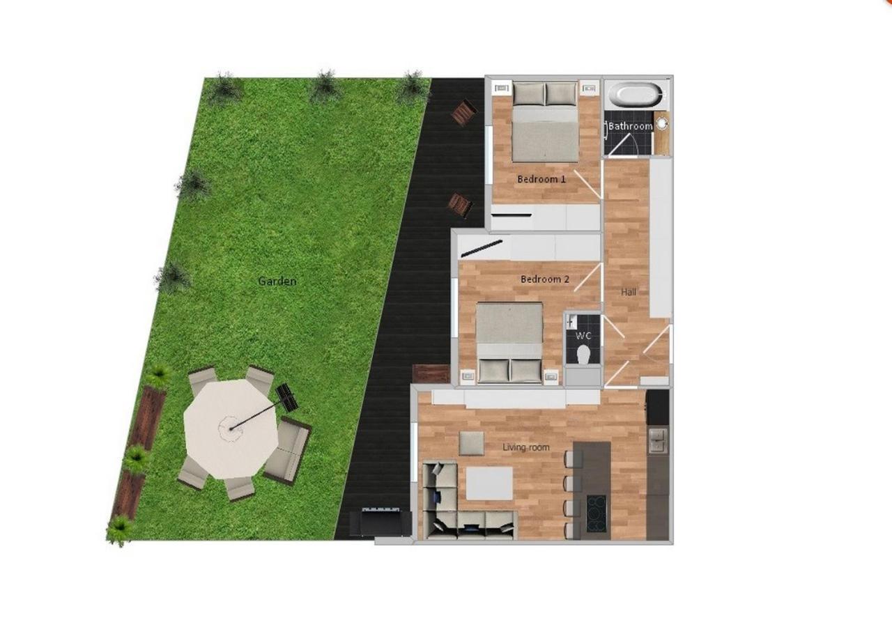 Krejcarek Garden Apartment *