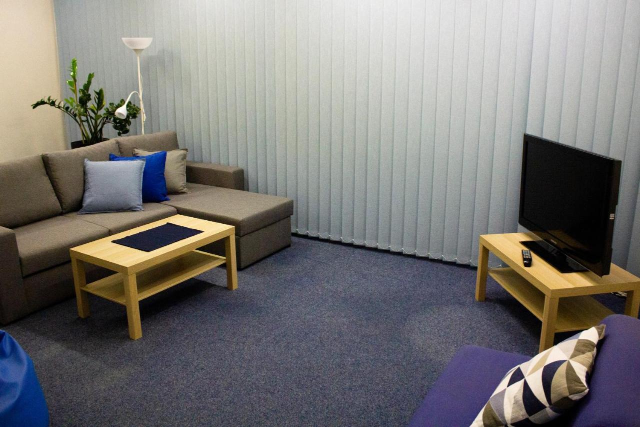 Blue In Beautiful Style Garden With Atmosphere Apartment Prague