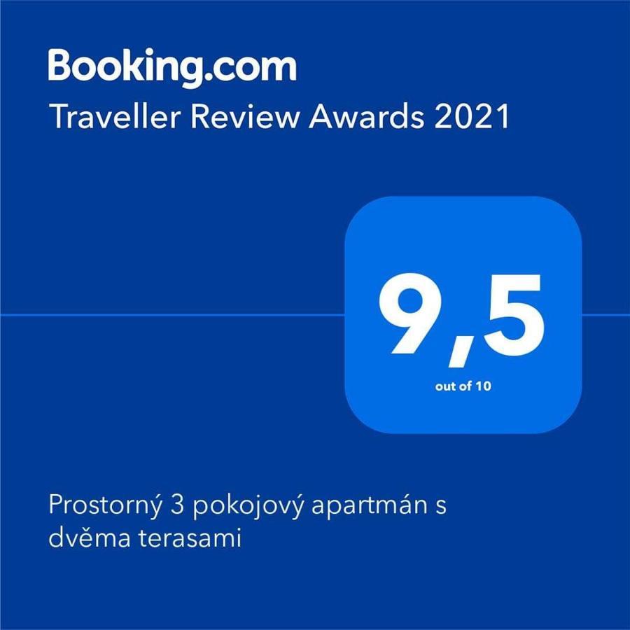 Prostorny 3 Pokojovy S Dvema Terasami Lejlighed Prag