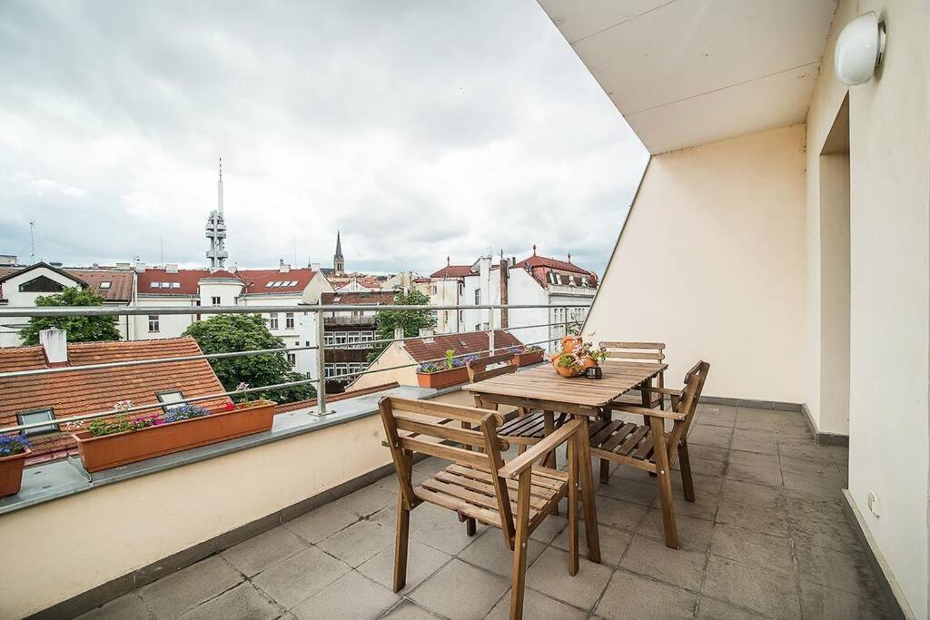 Great Terrace In Big, Flat Praha