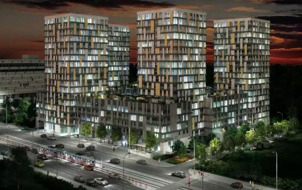 Apartmán Garden Tower - 8 Min Do Centra, Garaz