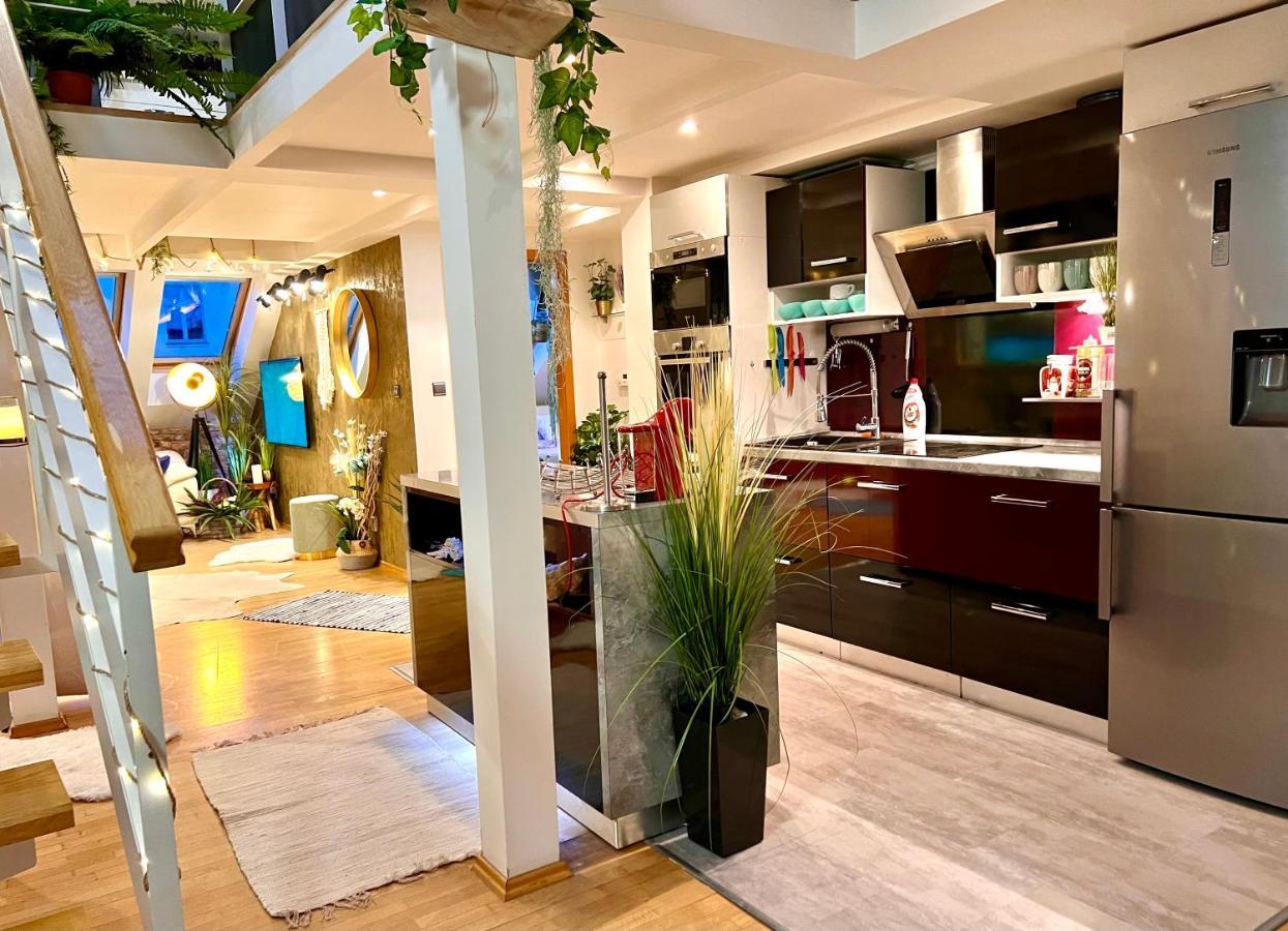 Apartment Duplex 2 With Quiet Terrace On Wenceslas Square Prag