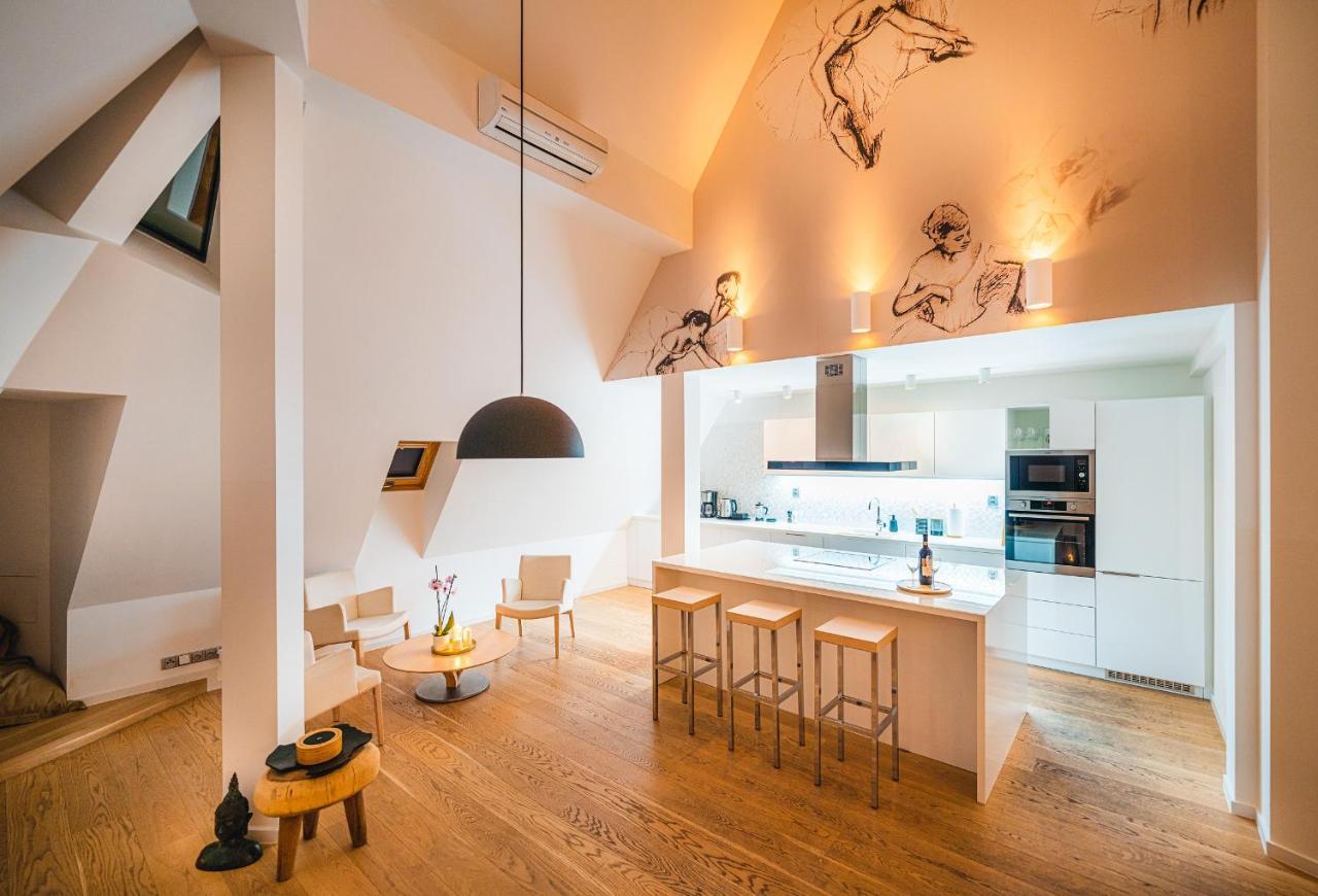Lux Penthouse Near Wenceslas Square Apartment Prag
