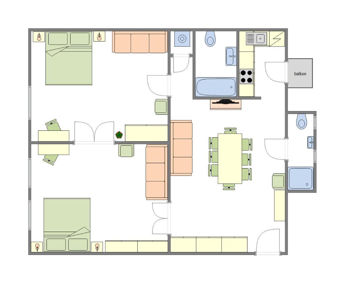 Lägenhet Luxury 150m2 On Wencelas Square With Private Garage Prag