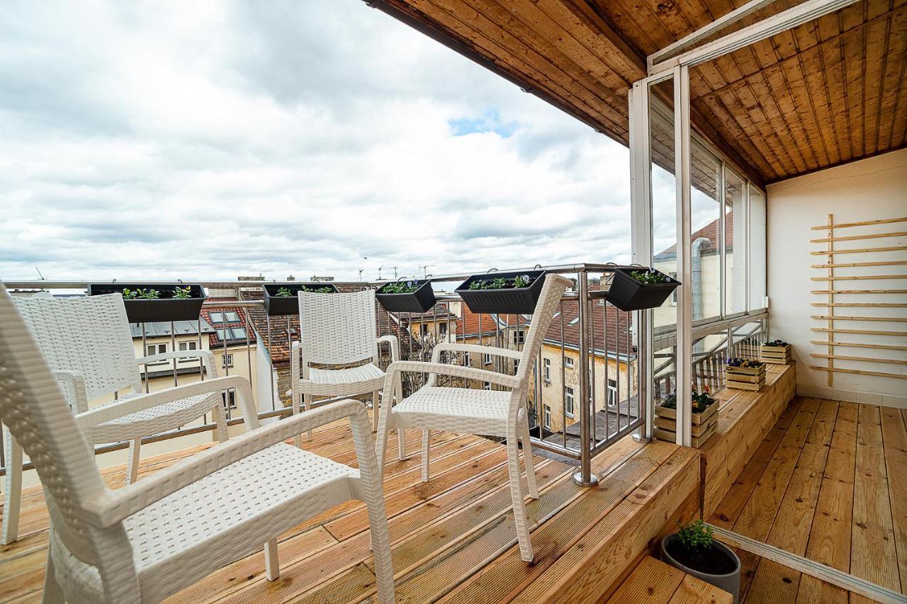 Lejlighed Big 4-bedroom Flat, Terrace With Great Vitkov View Prag