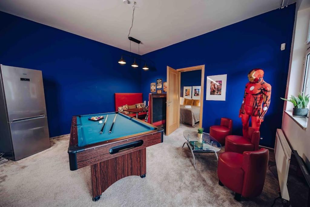Unique With Private Pool, Cinema, Apartment Prag