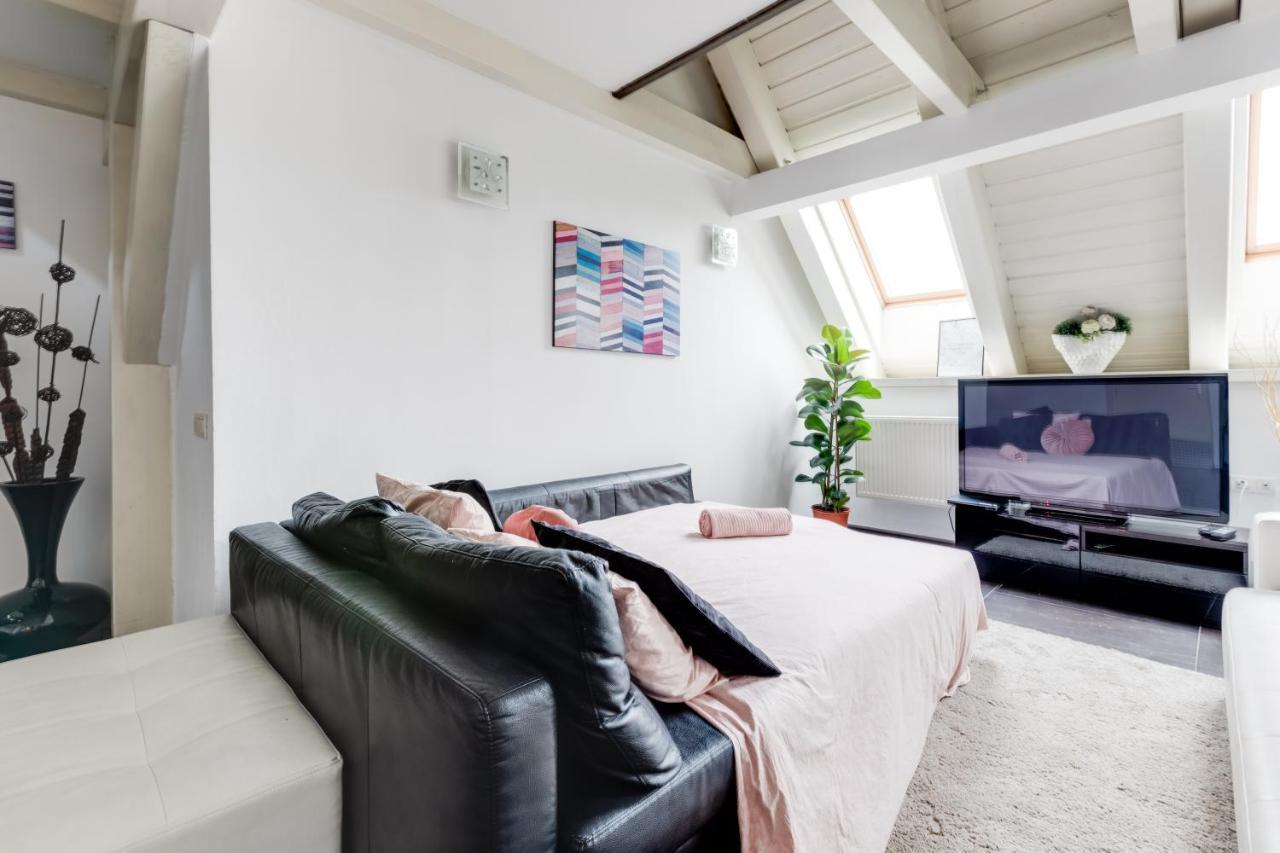 Spacious Stylish Attic In The Heart Of The Center - Karlovo * Prag
