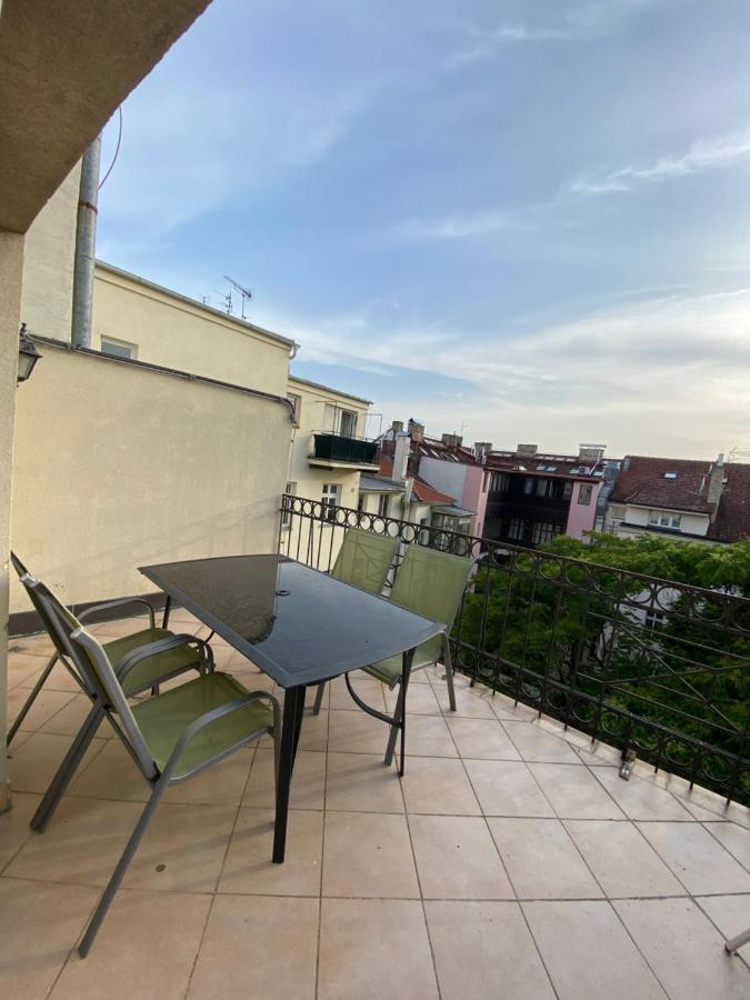 Central 3Bdr Penthouse With Terrace&Ac Lägenhet Prag