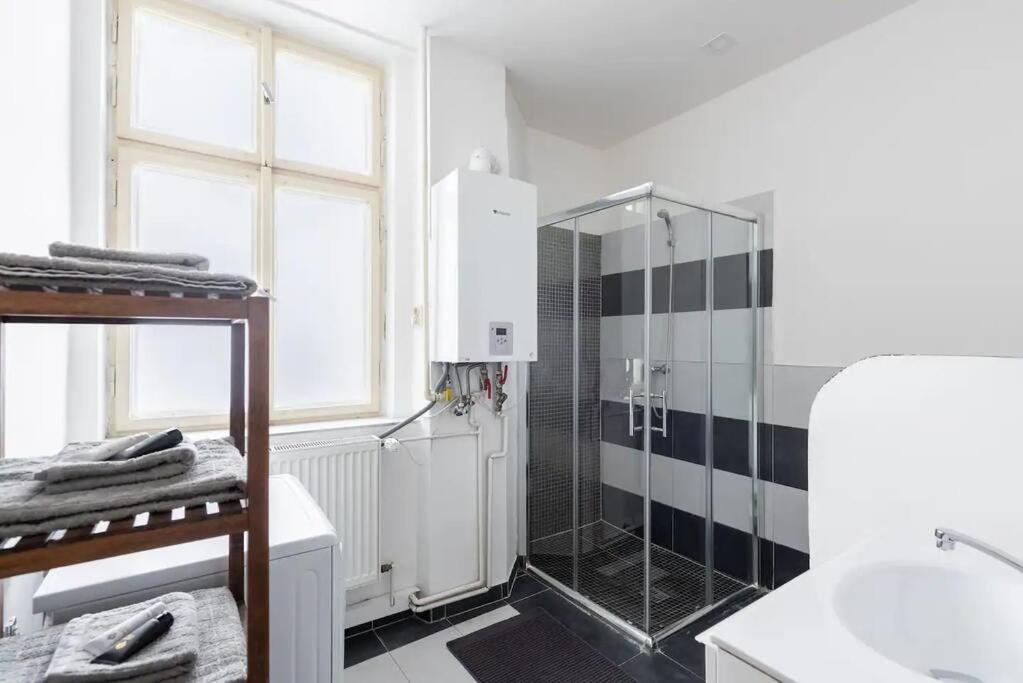 Spacious With Balcony At Wenceslas Sq Apartmán