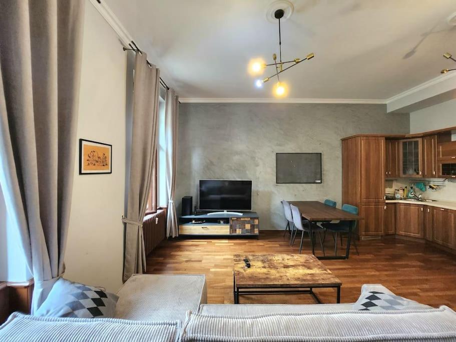Apartment Spacious 6min From The Dancing House