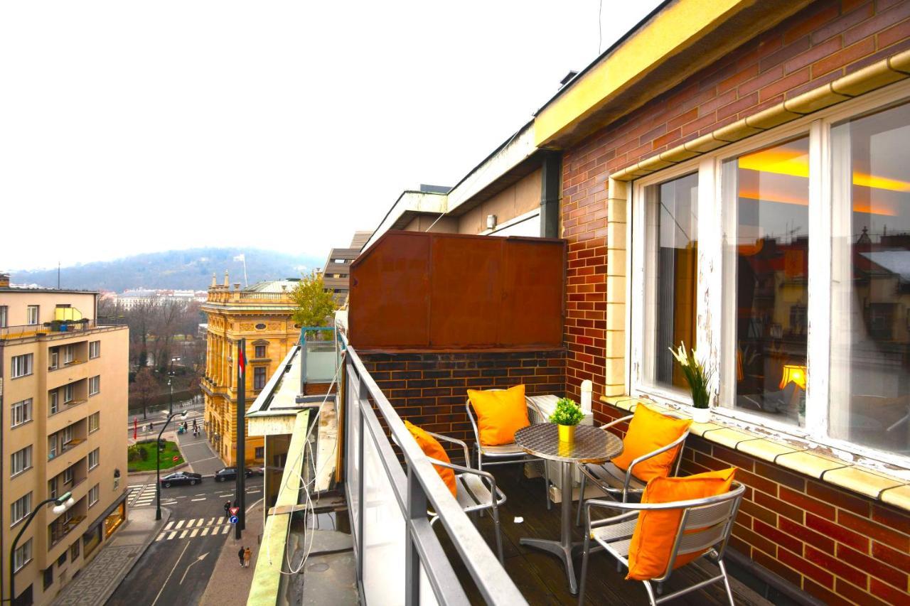 Apartment Waterfront River Side Roof - Terrace With View Prague