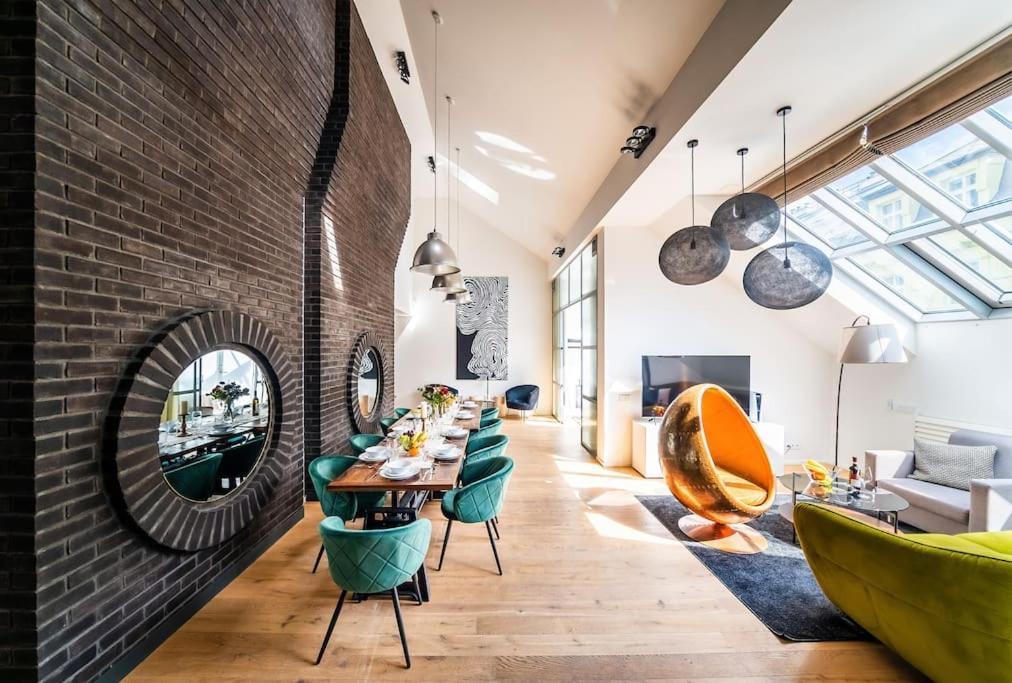 Lägenhet 5br+2bath Old Town Industrial Penthouse, A/c Prag