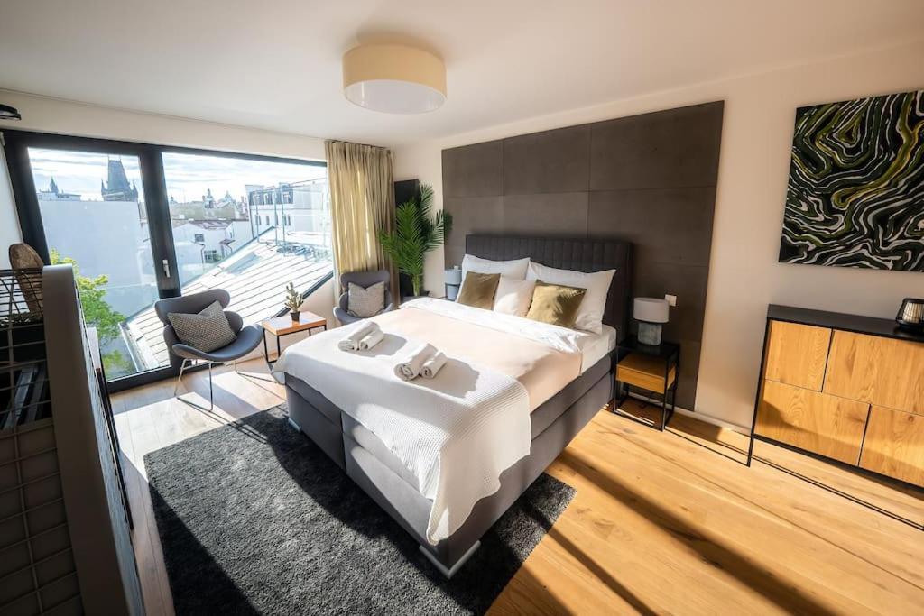 Lägenhet 5br+2bath Old Town Industrial Penthouse, A/c