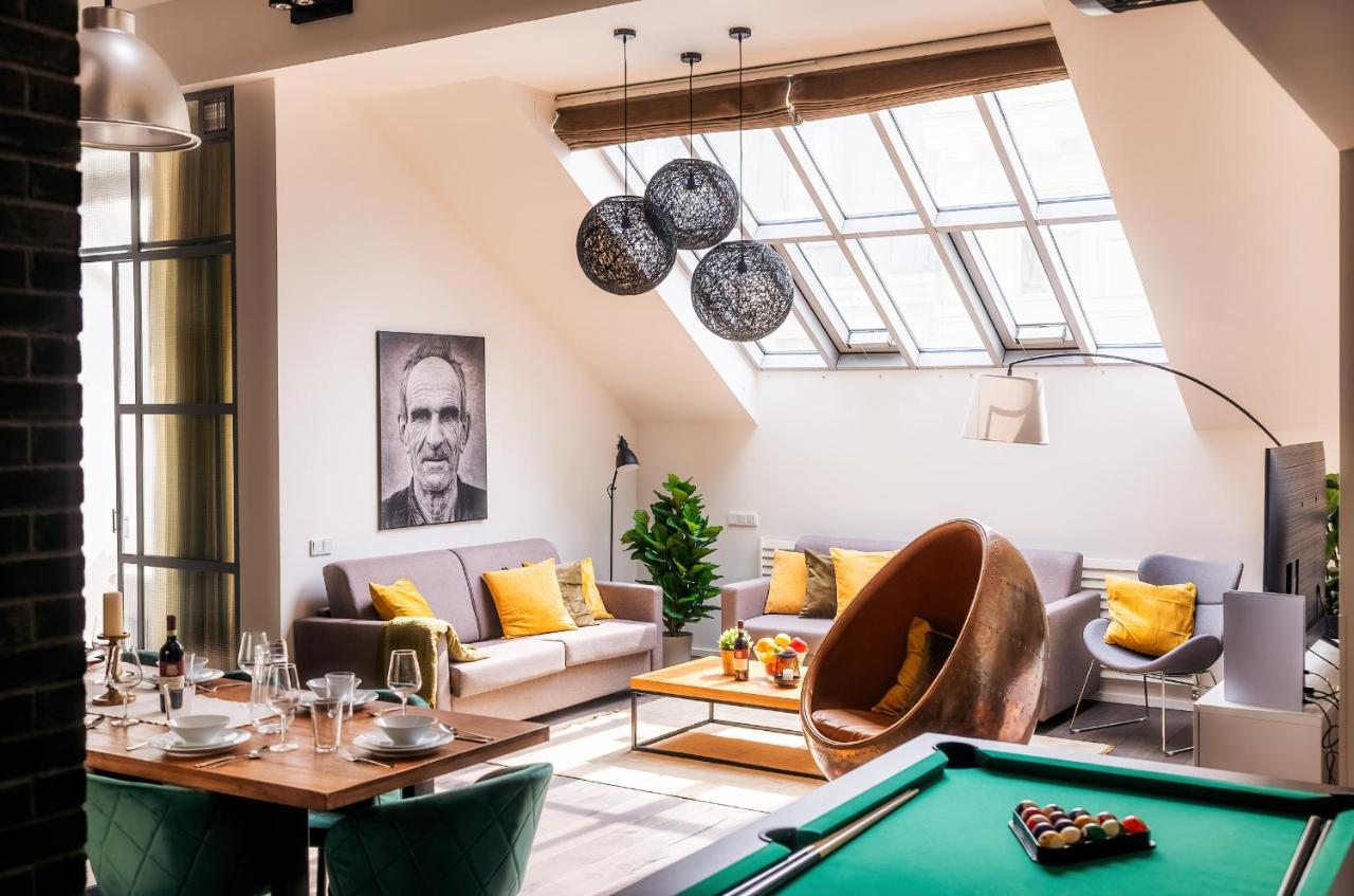 5br+2bath Old Town Industrial Penthouse, A/c Prag