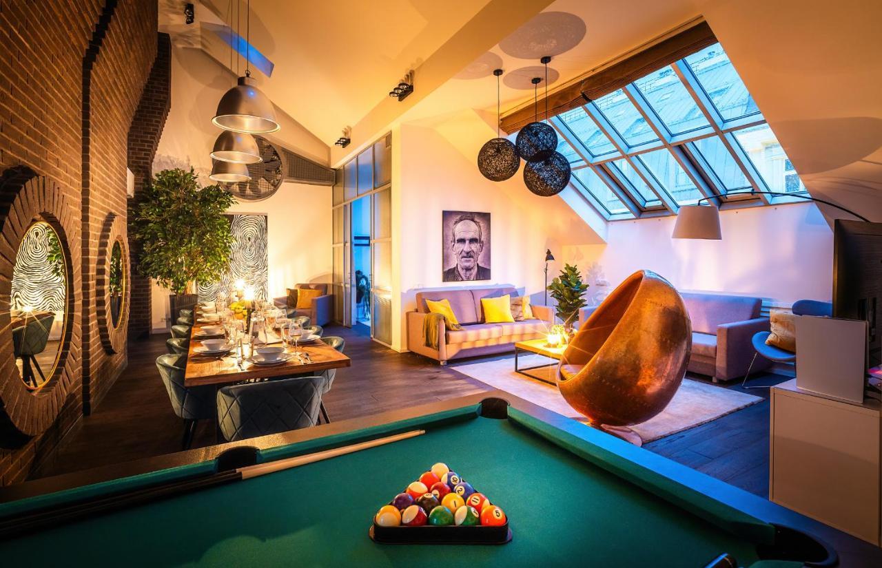 Lägenhet 5br+2bath Old Town Industrial Penthouse, A/c Prag