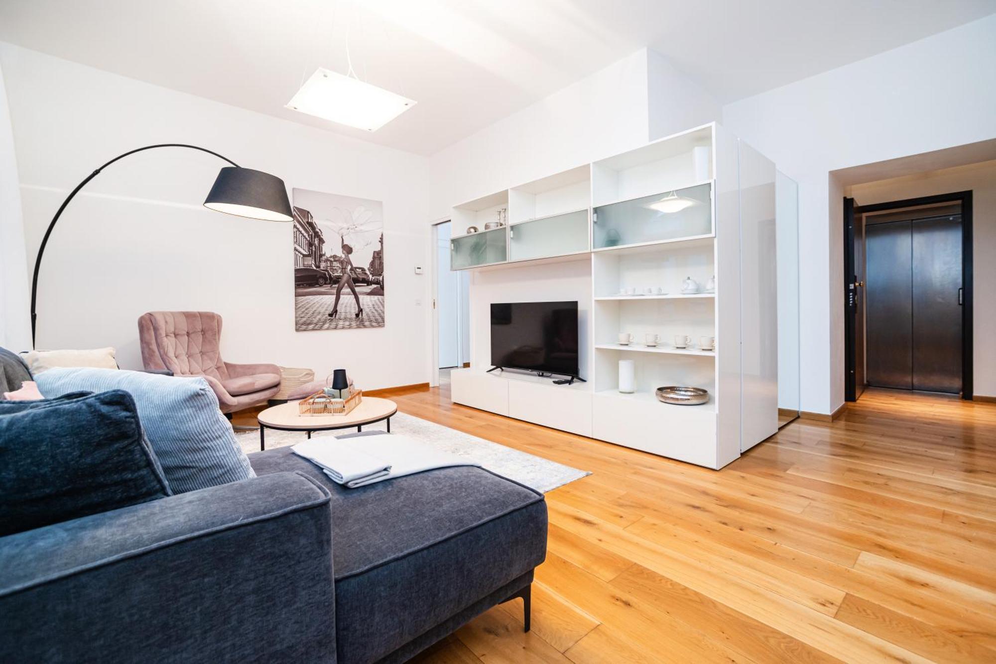 Large And Stylish In Apartment *