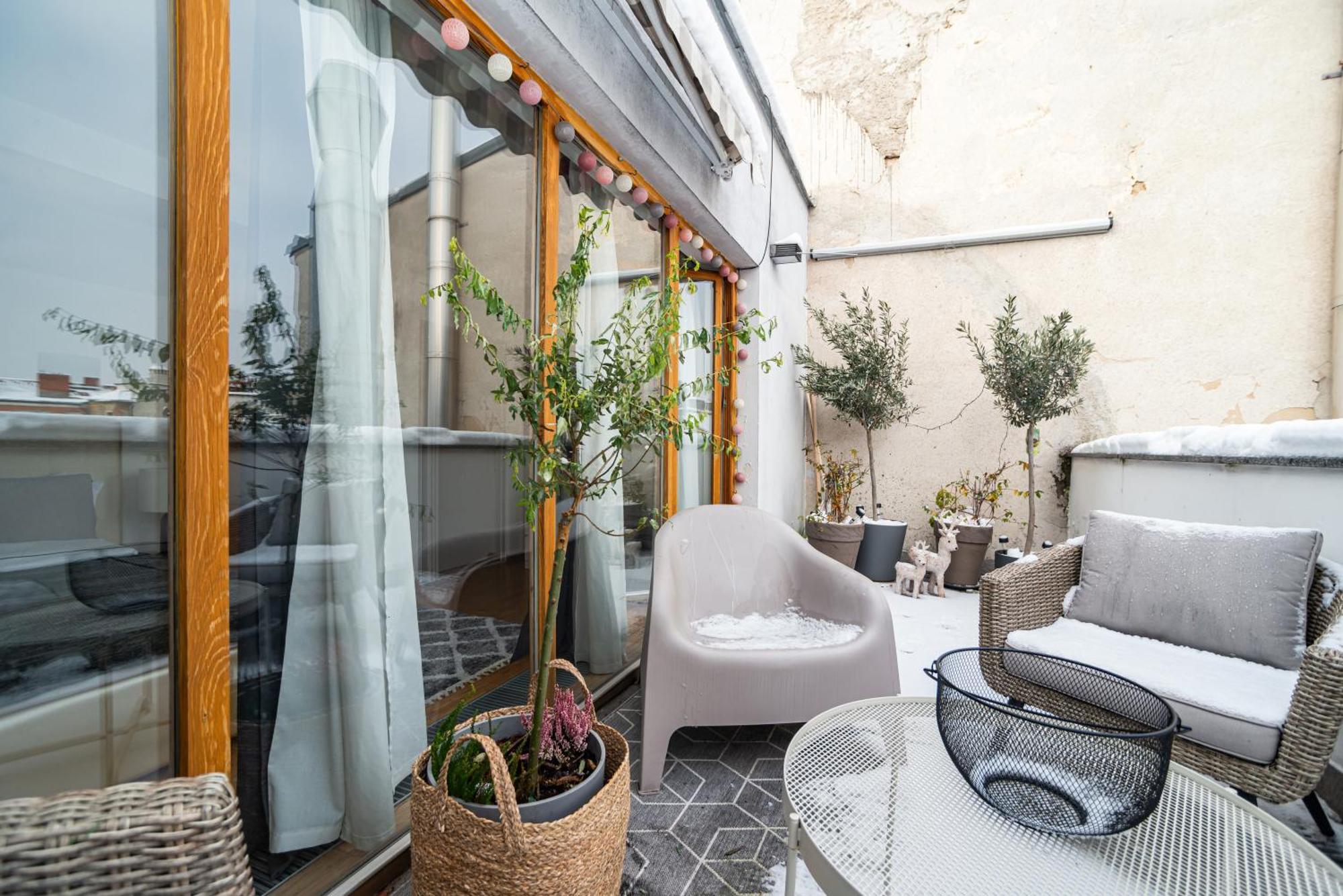 Lavish And Chic Duplex Lejlighed Prag