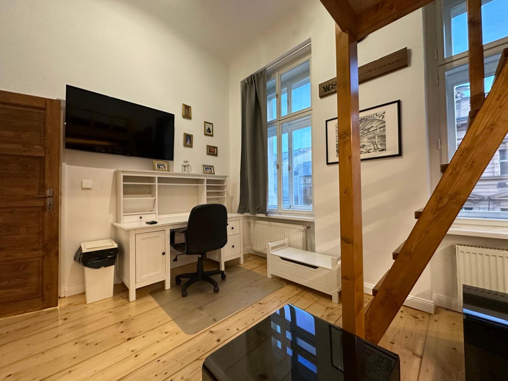 Cozy New Loft Lägenhet Prag