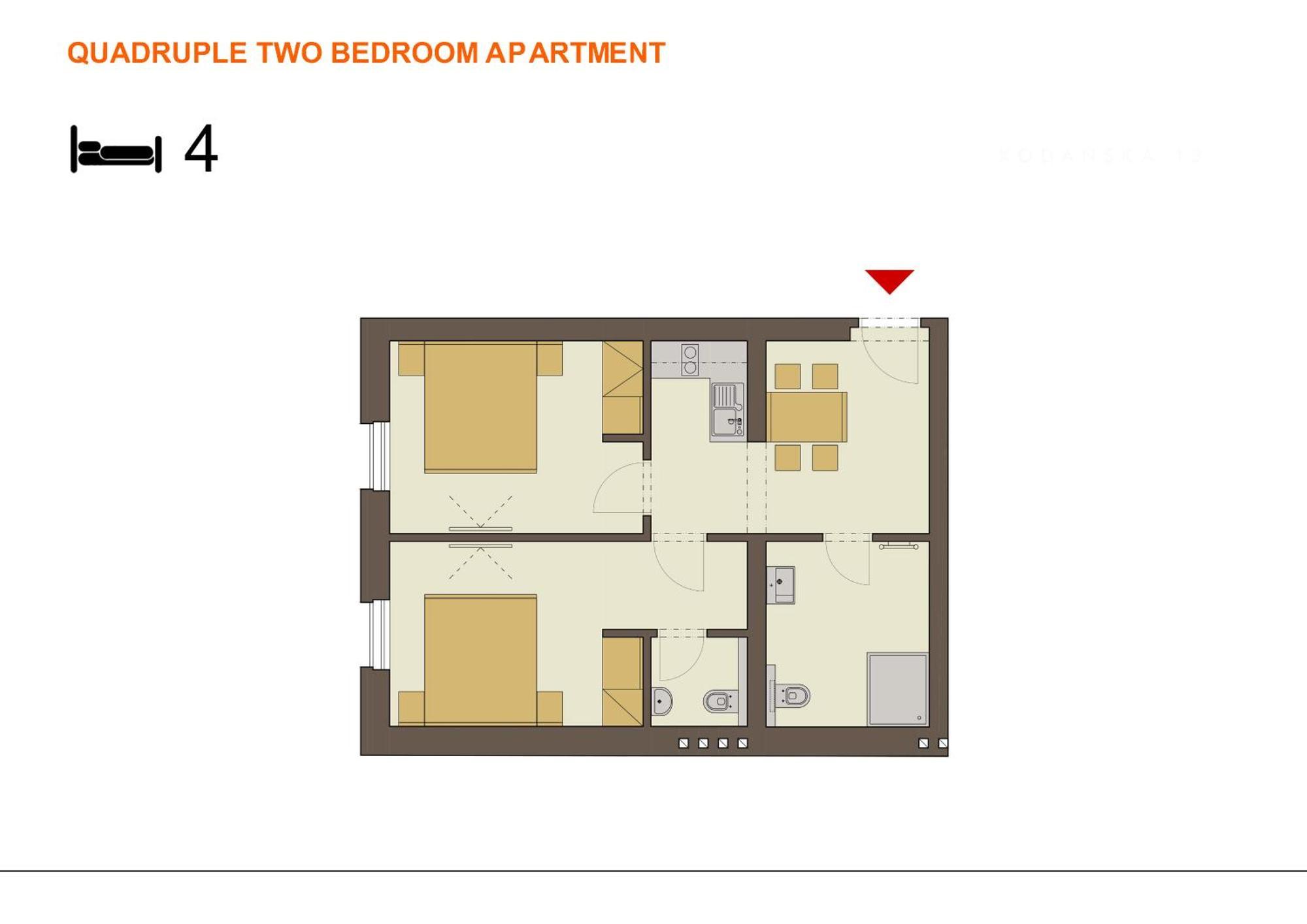Downtown Kodanska 4*