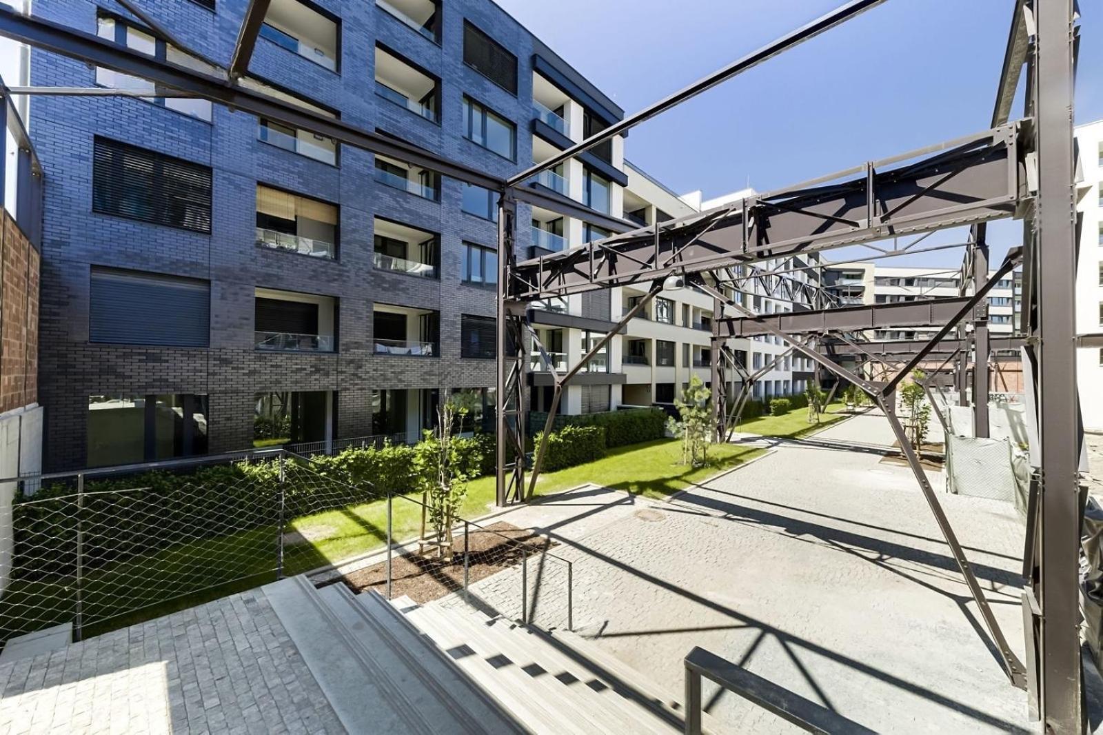 Apartment Holesovice Delight: Modern Comfort With A Twist In 7